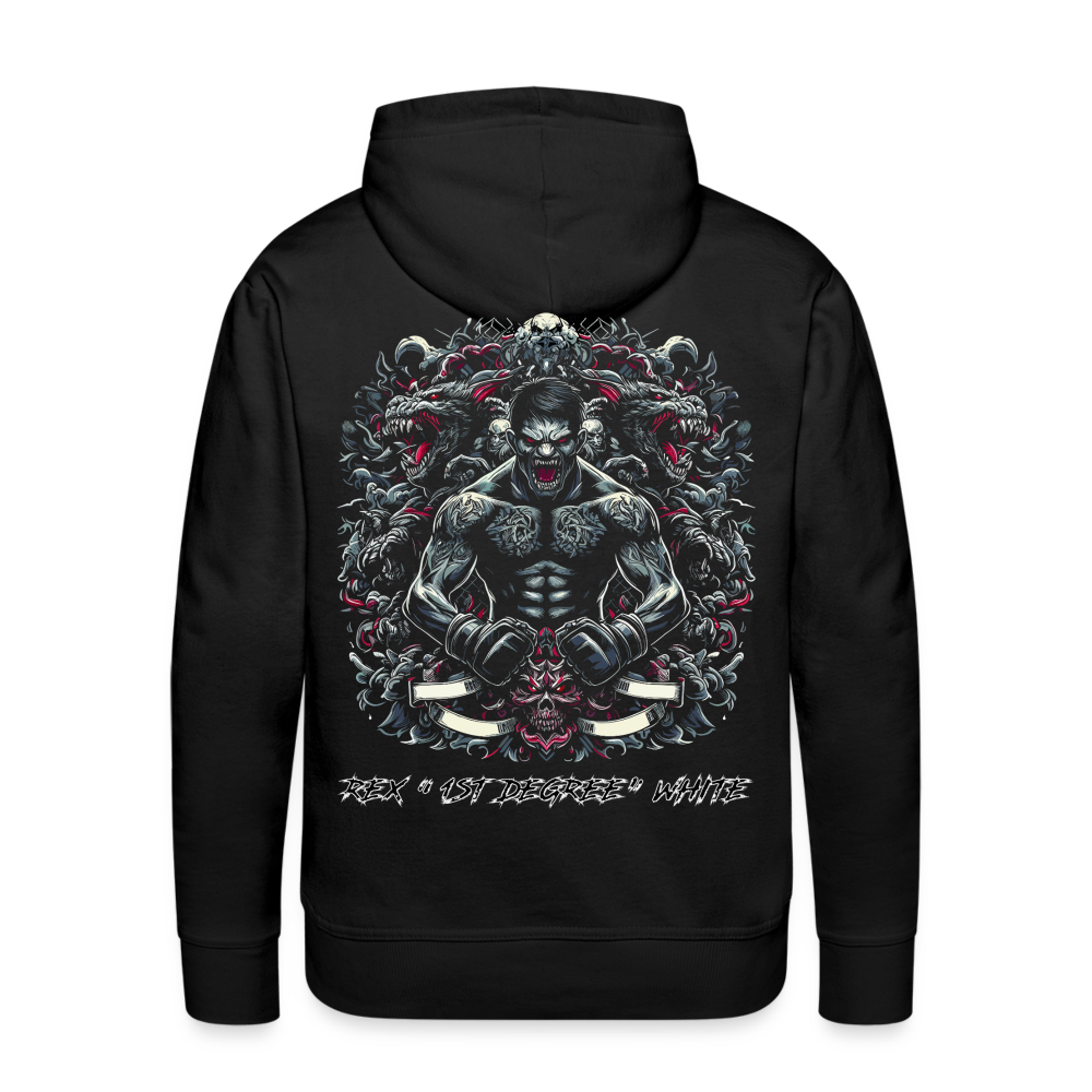REX 1ST DEGREE WHITE Hoodie - black