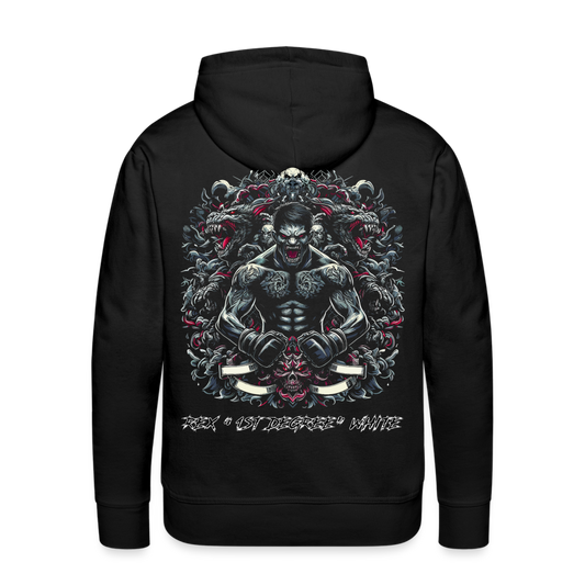 REX 1ST DEGREE WHITE Hoodie - black