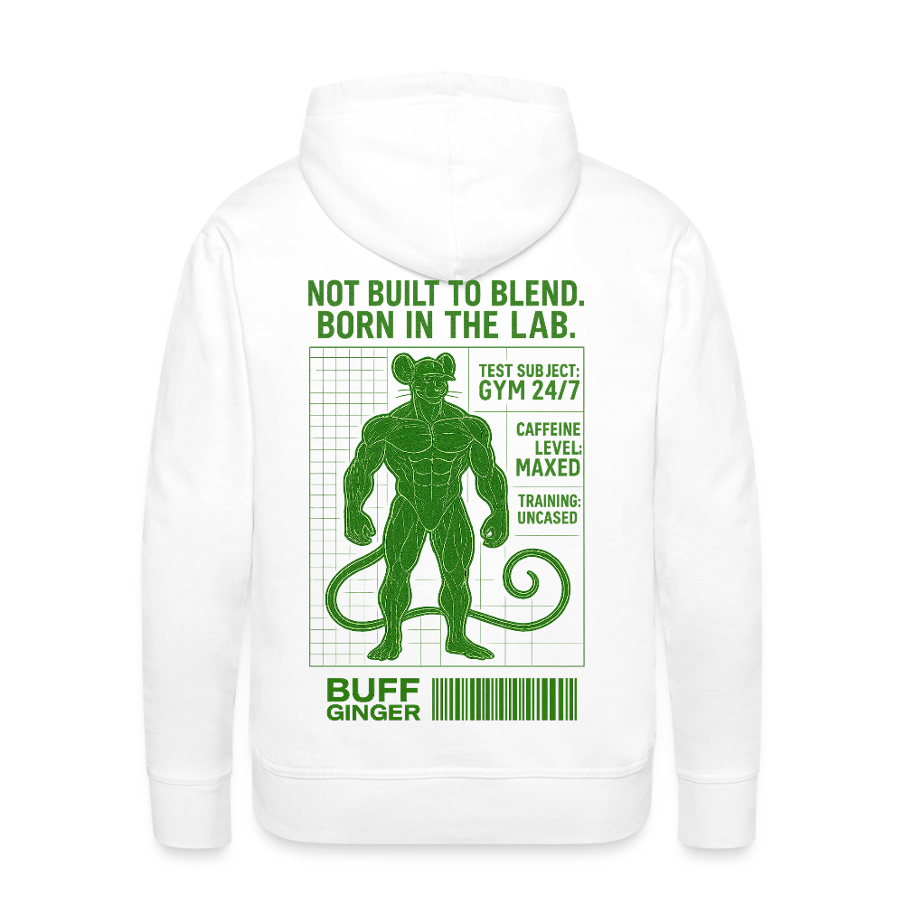 Gym Rat Hoodie - white