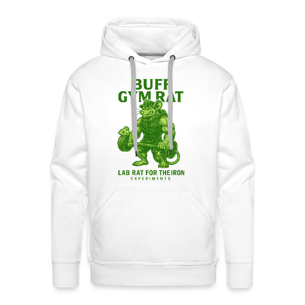 Gym Rat Hoodie - white