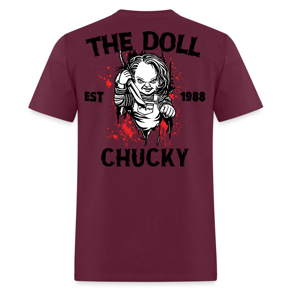 The Toy Doll - burgundy