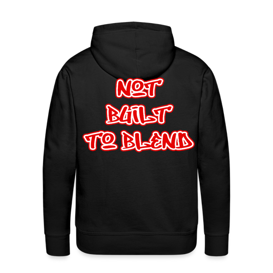 NOT BUILT TO BLEND HOODIE - black