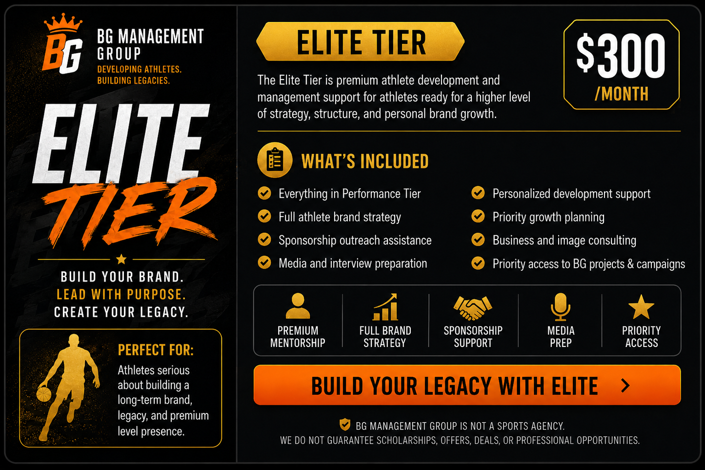 BG Management Group Elite Tier