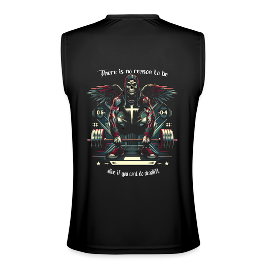 Just deadlift tank - black