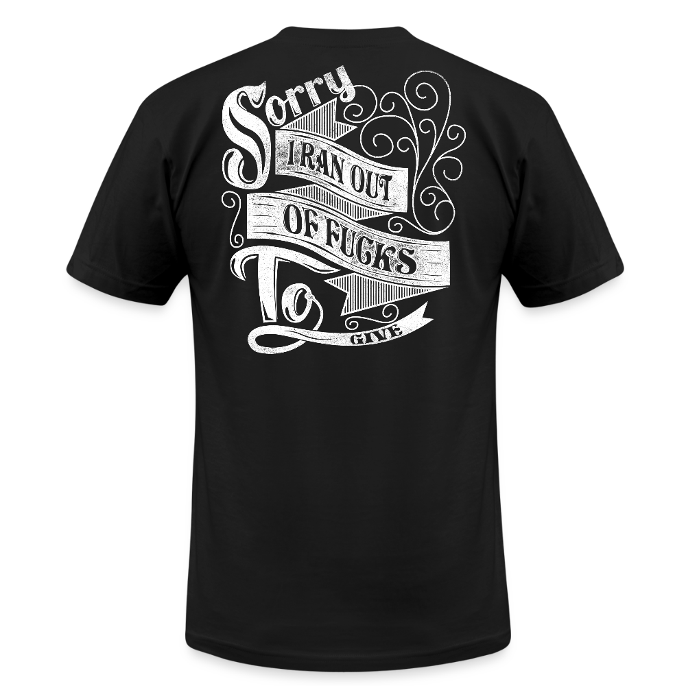 Sorry, We ran out - black