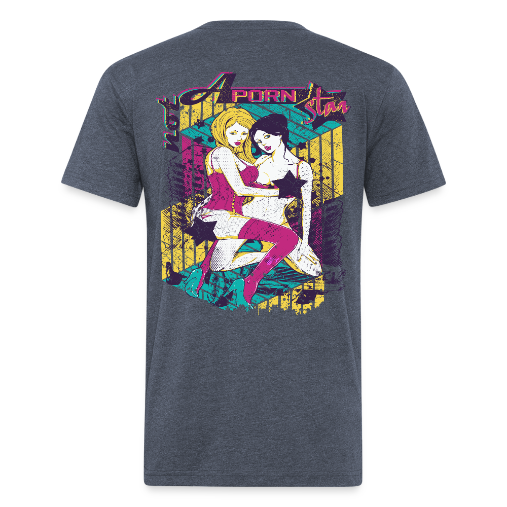 Not A P*rn Star - heather navy