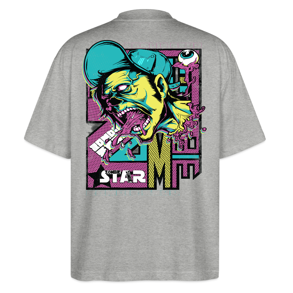 Super Zombie Star - heather gray