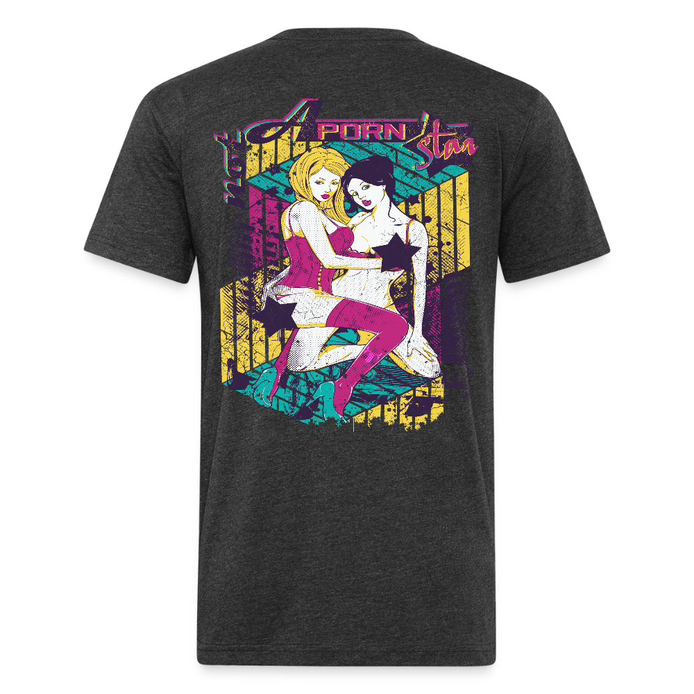 Not A P*rn Star - heather black