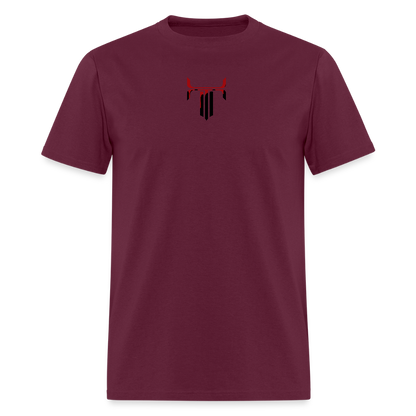 One, Two - burgundy