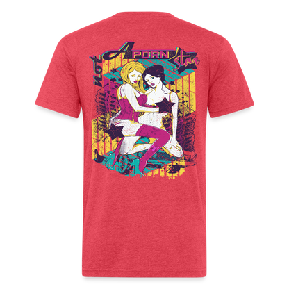 Not A P*rn Star - heather red