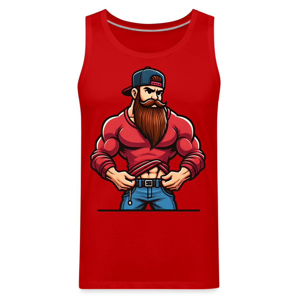 Cartoon Tank - red