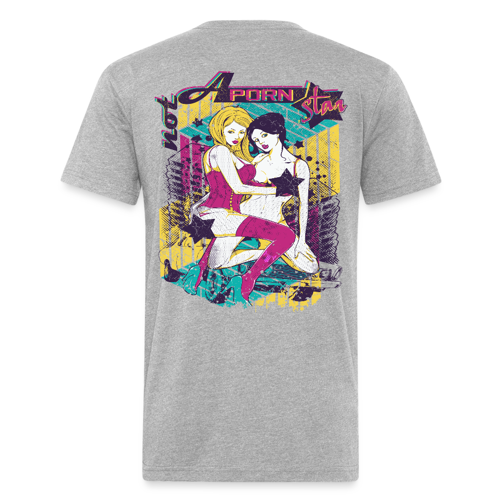 Not A P*rn Star - heather gray