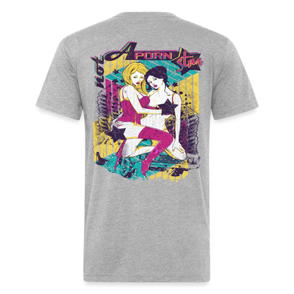 Not A P*rn Star - heather gray