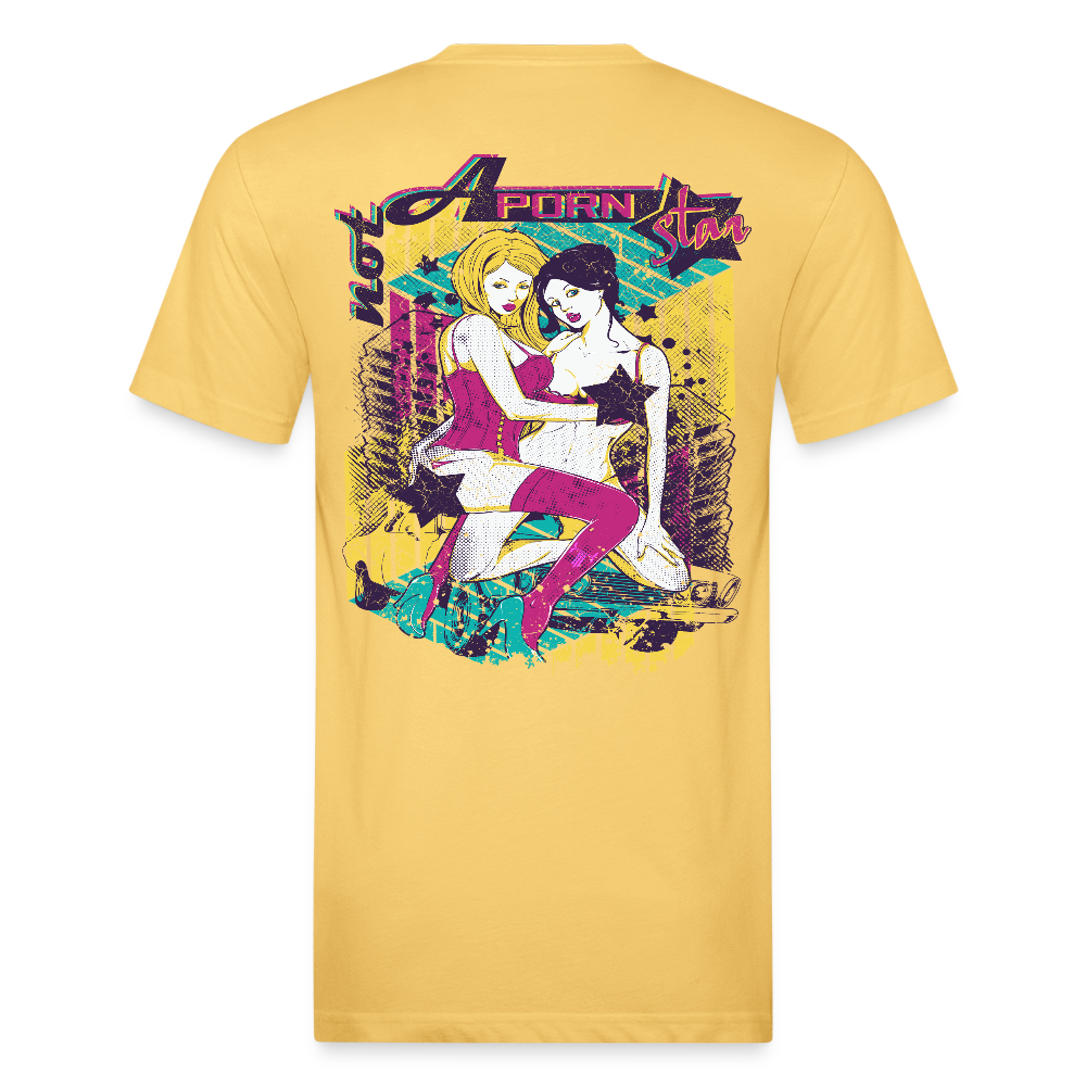 Not A P*rn Star - pastel yellow
