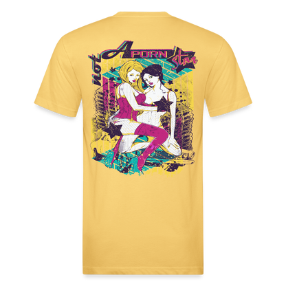 Not A P*rn Star - pastel yellow