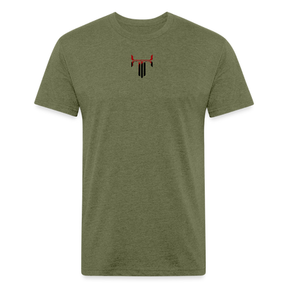 Not A P*rn Star - heather military green