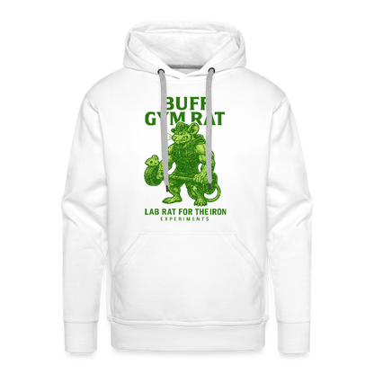 Gym Rat Hoodie - white