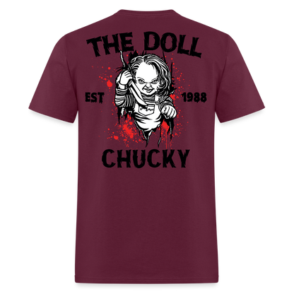 The Toy Doll - burgundy