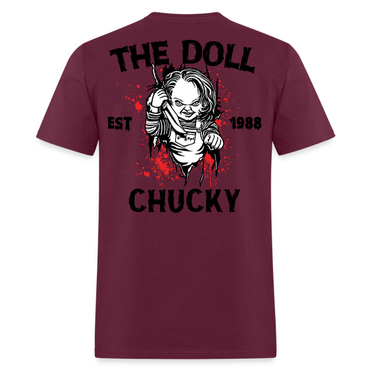 The Toy Doll - burgundy