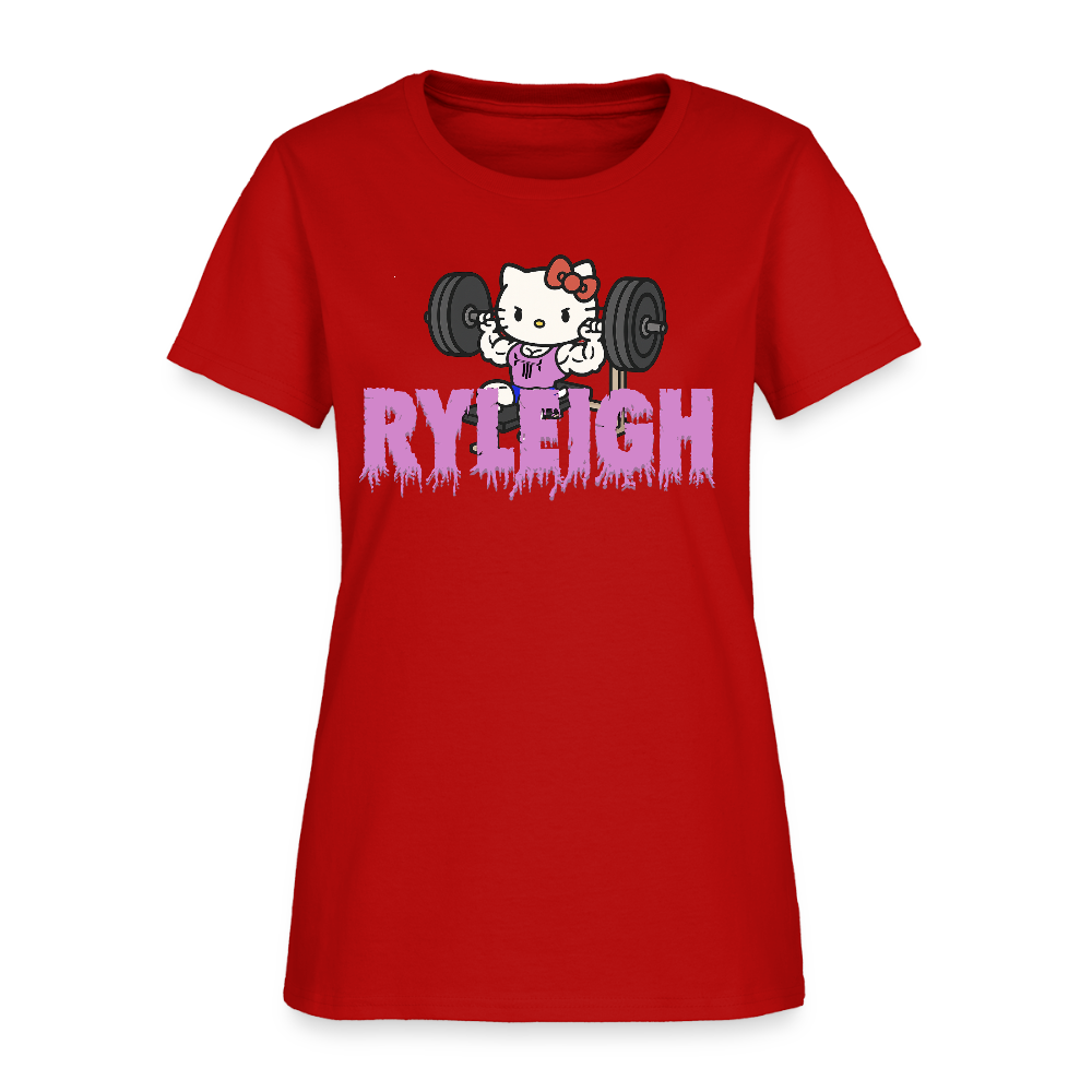 Ryleigh Hello Bench - red