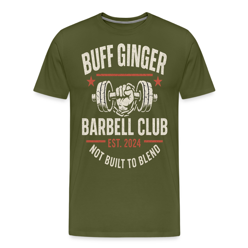 BG Barbell Club - olive green
