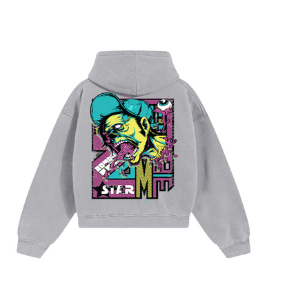Super Zombie Star Oversized Hoodie