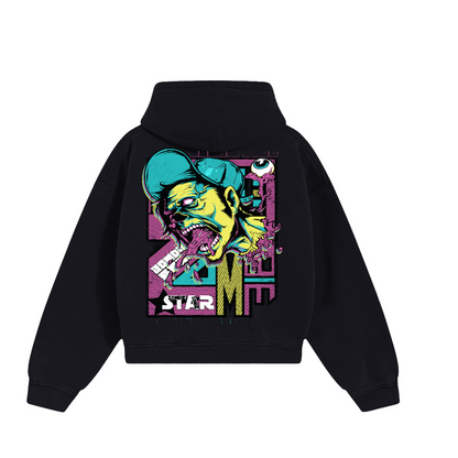 Super Zombie Star Oversized Hoodie