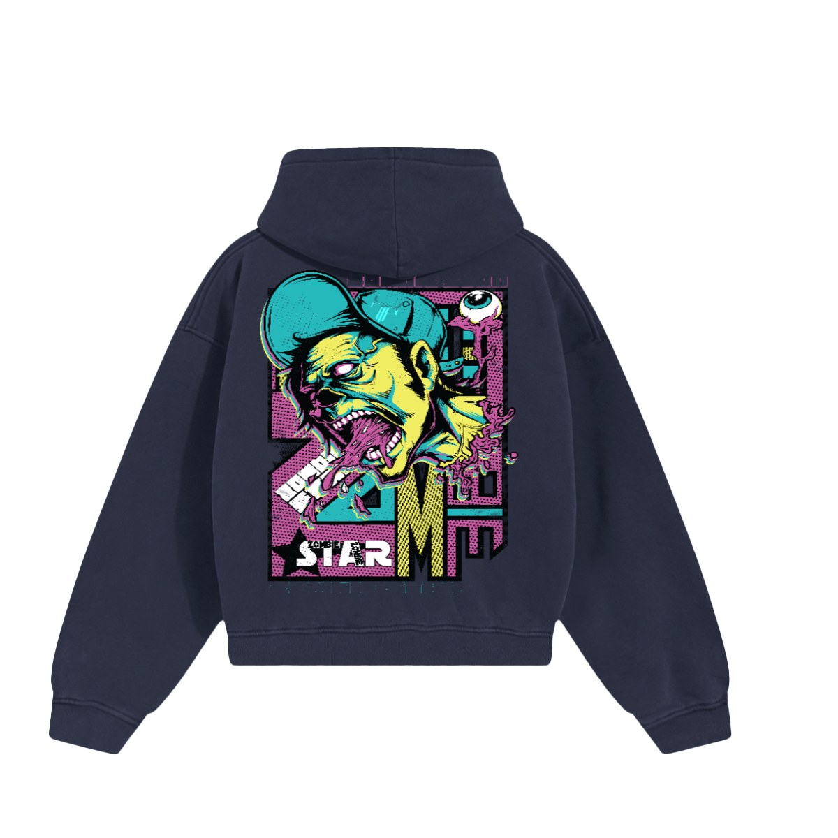 Super Zombie Star Oversized Hoodie