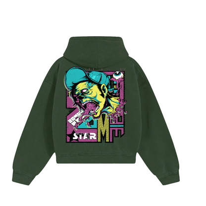 Super Zombie Star Oversized Hoodie