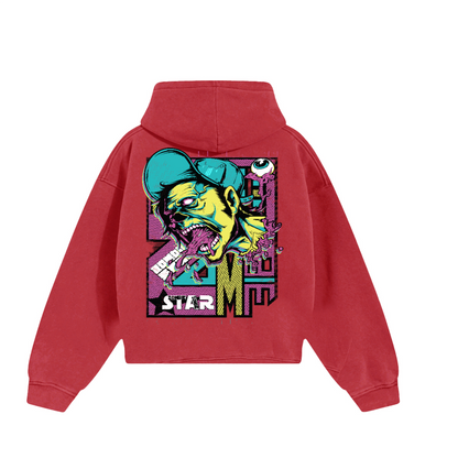 Super Zombie Star Oversized Hoodie