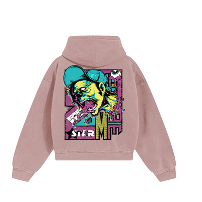 Super Zombie Star Oversized Hoodie
