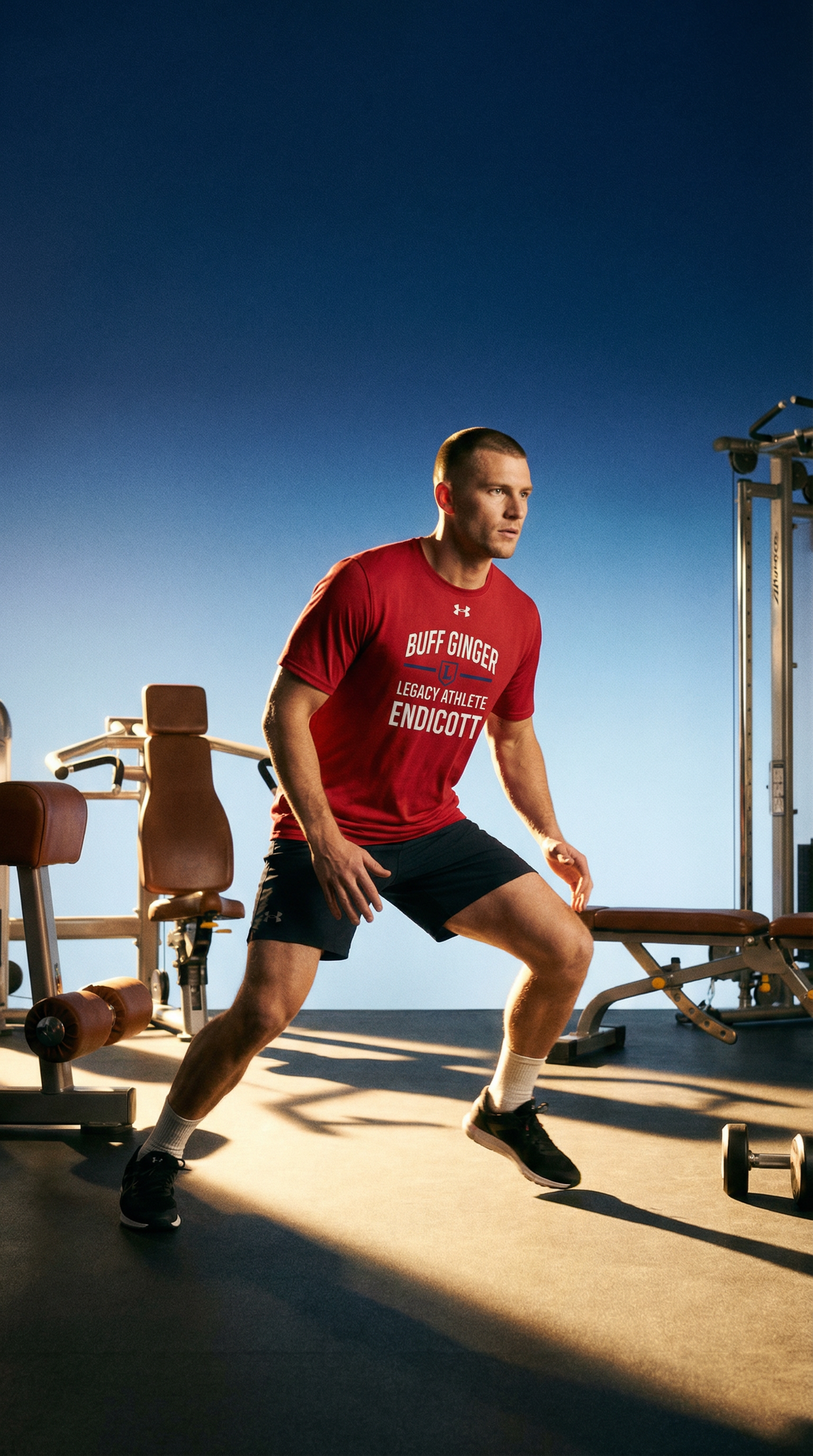 BG Legacy Athlete Performance Tee — Endicott Edition (UA)