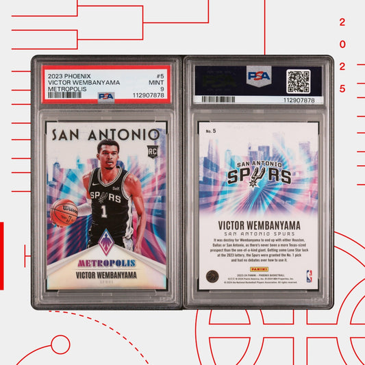 2023-24 Phoenix Metropolis Victor Wembanyama — PSA 9 MINT