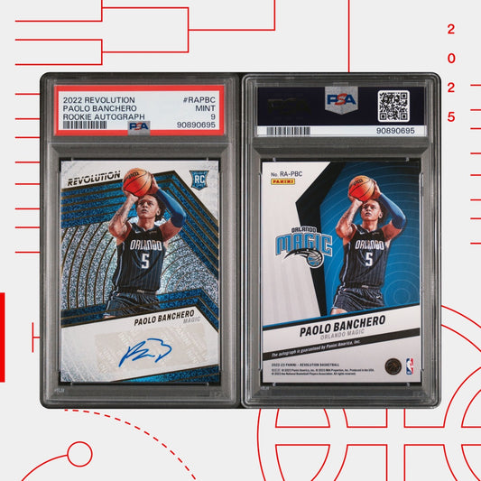 2022 Revolution Rookie Autograph Paolo Banchero — PSA 9 MINT