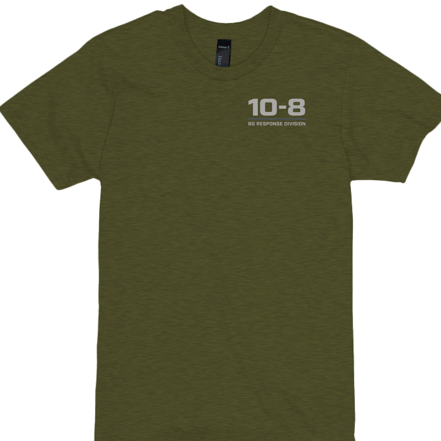 Military Green Heather - FRONT