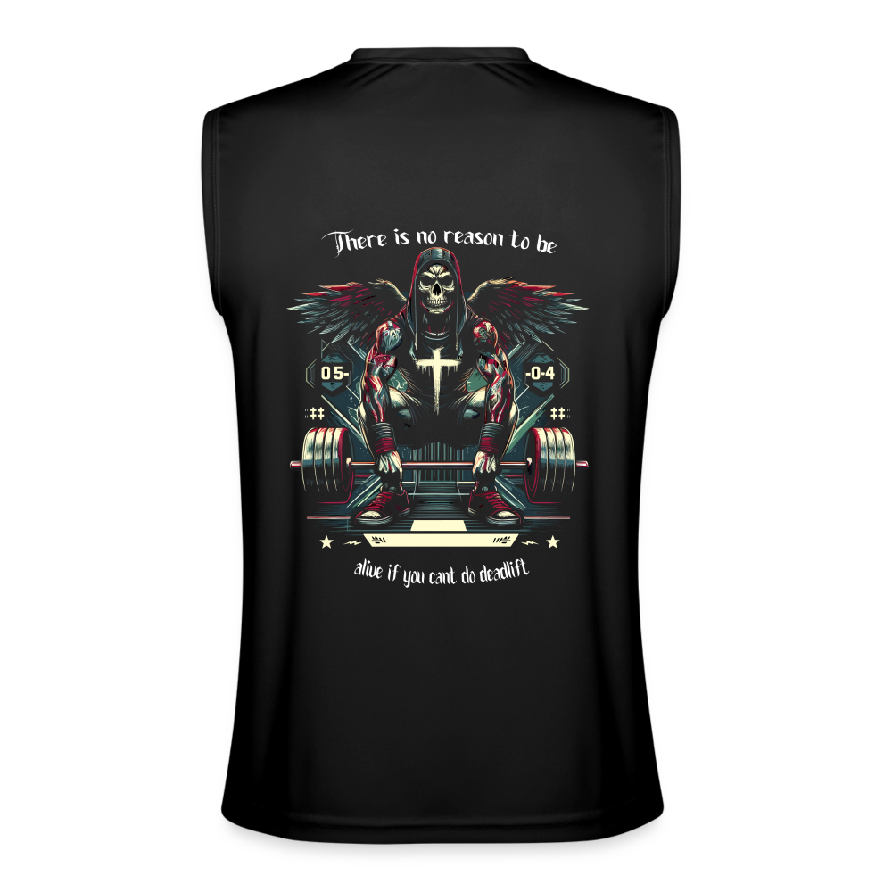 Just deadlift tank - black