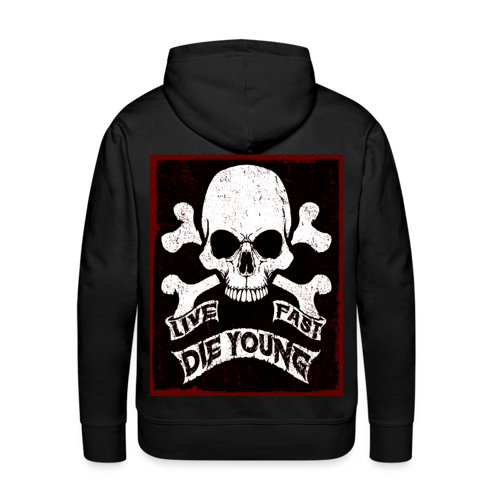 Live fast, Die Young 2Hoodie - black