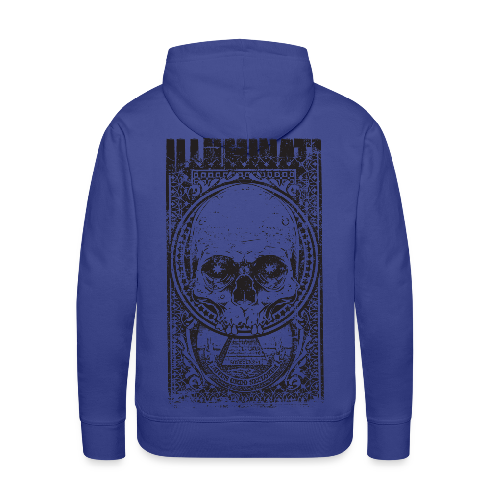 Illuminati Hoodie - royal blue