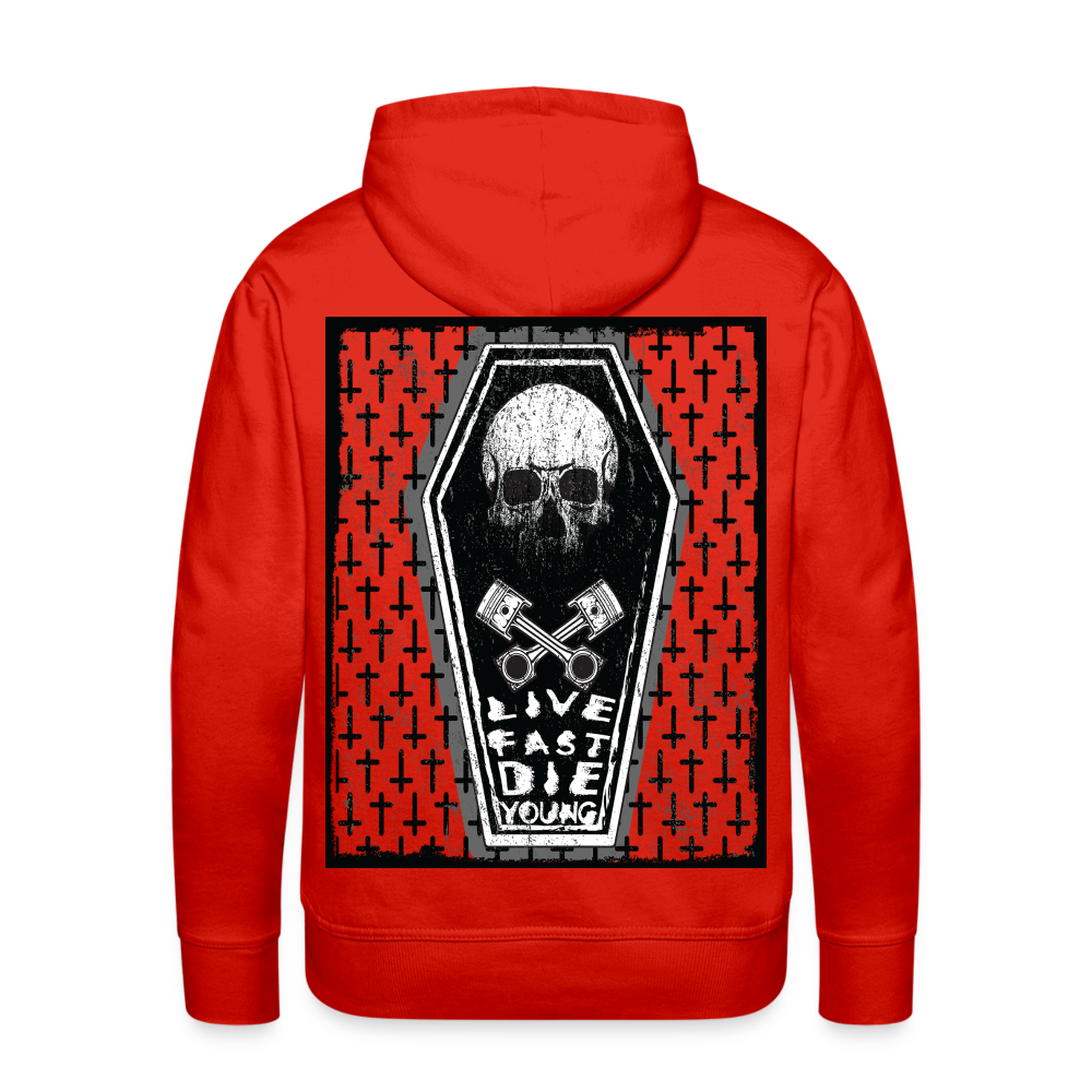 Live Fast, Die Young Hoodie - red