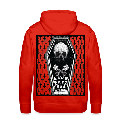 Live Fast, Die Young Hoodie - red