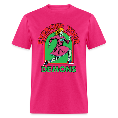 Exercise your DEMONS - fuchsia