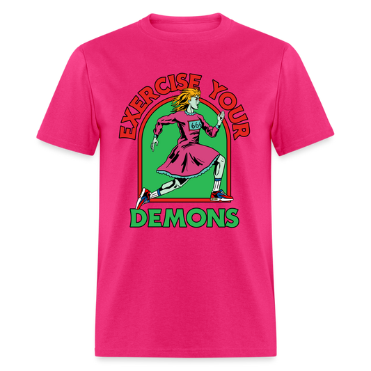 Exercise your DEMONS - fuchsia